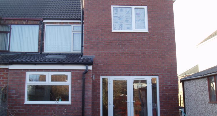 Silverdale Rd, Beverley High Rd Hull, Single and double home extension.
